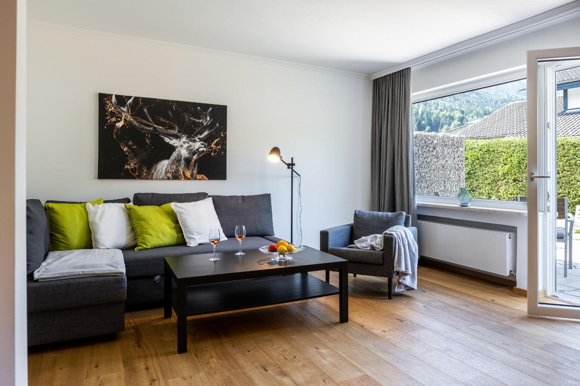 Auszeit I Apartment Garmisch-Partenkirchen Bagian luar foto